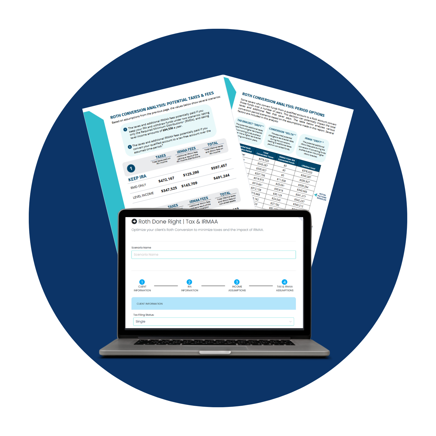 Roth Done Right Stonewood Financial Report and Computer Graphic-1