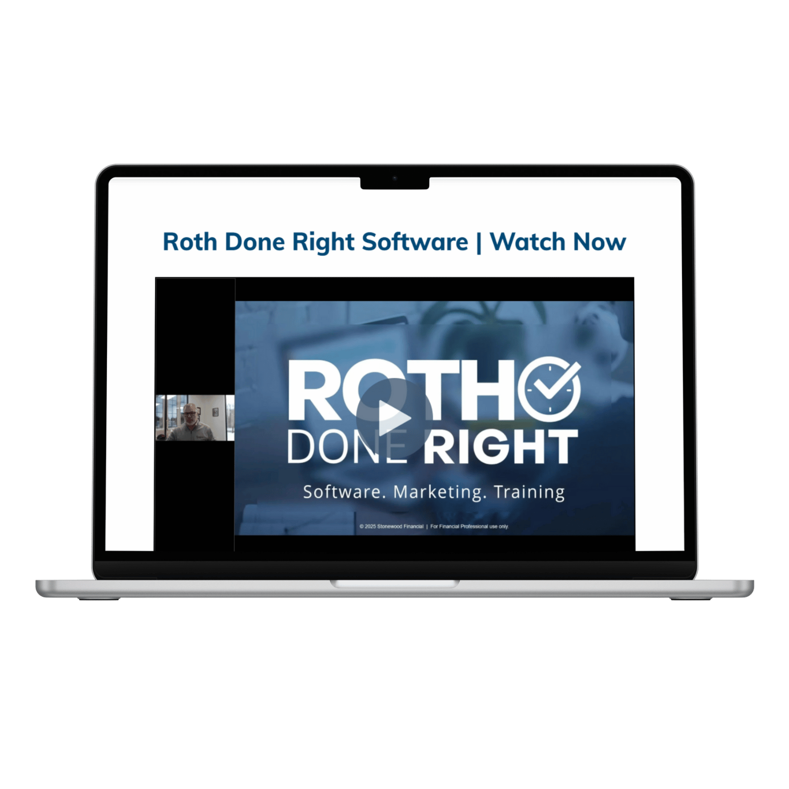 Roth done right webinar rewatch icon